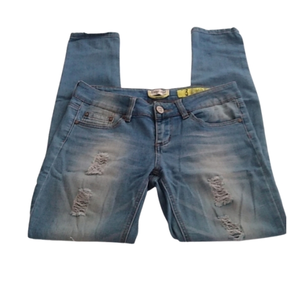 Indigo Rein Skinny Stretch Jeggings, Size 3 - Picture 1 of 10